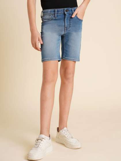 Jack & Jones Junior
                    Boys Cotton Denim Shorts