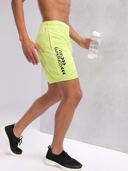 HRX by Hrithik
                        Roshan Typography Print Rapid-Dry Running
                        Shorts
