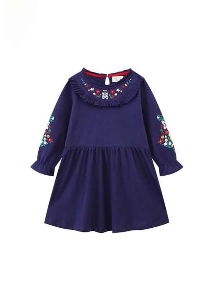 LULU & SKY Girls
                    Embroidered Nightdress
