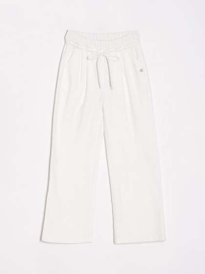 Allen Solly Junior Girls
                    Pure Cotton Slim Fit Regular Trousers