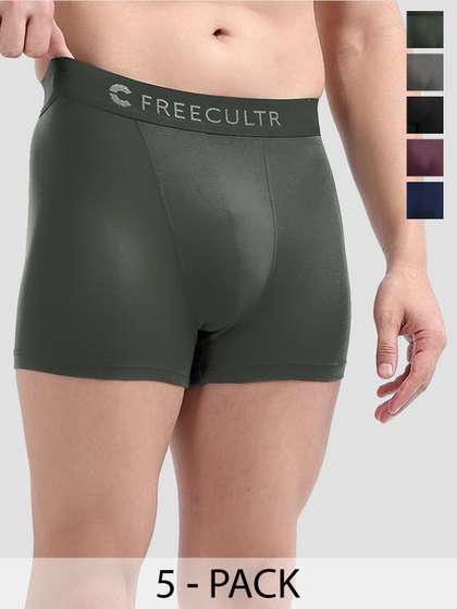 FREECULTR Pack Of 5
                        Anti-Bacterial Trunks