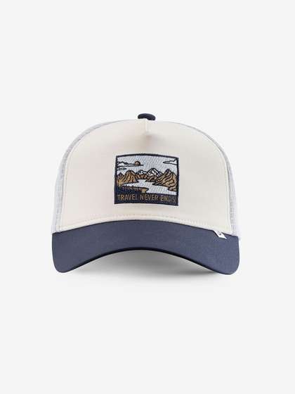 Decathlon Forclaz -
                    Adults Beige Trucker 500 User Comfort Hiking Caps