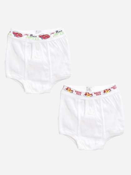 Bodycare Kids Pack Of 2
                    Bodycare Boys White Trunk KIA303-PK004_P2