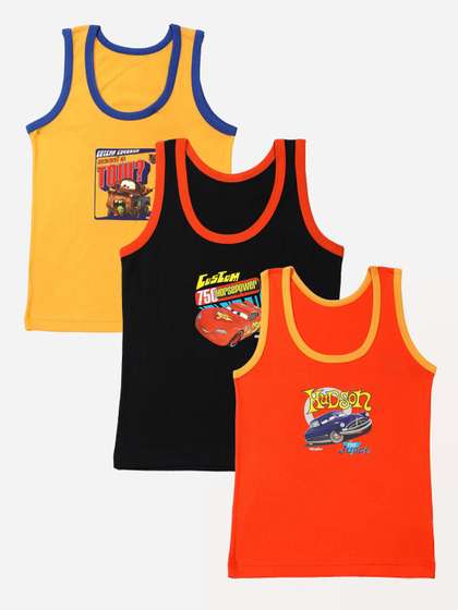 Bodycare Kids Boys Set
                    Of 3 Innerwear VestsKIA927-PK004_P4_P3