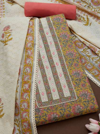Soch Unstitched Dress Material