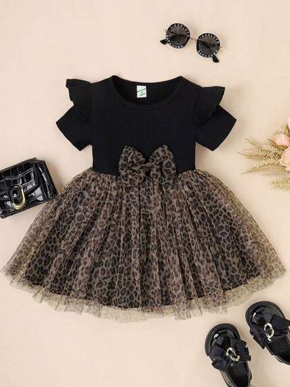 Miss & Chief
                    Embellished A-Line Dress