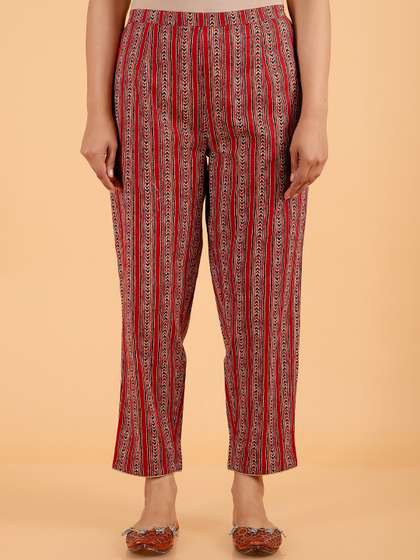 Aramya Women Striped Palazzos