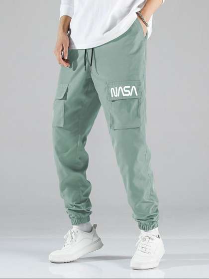 BAESD Boys Relaxed
                    Cargos Regular Fit Cotton Trousers