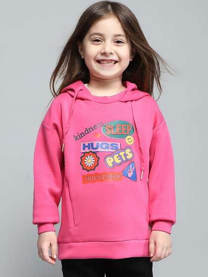 Monte Carlo Girls
                    Printed Hooded Sweatshirt