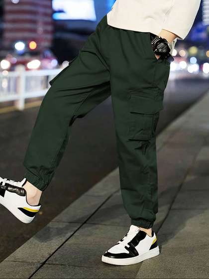 BAESD Boys Relaxed
                      Cargos Trousers