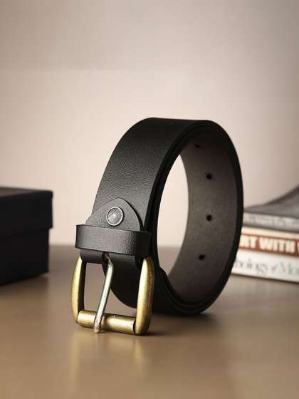 Provogue Men Textured
                    Leather Belt