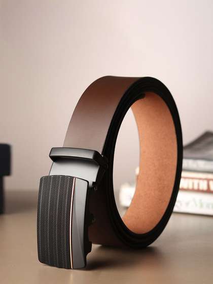 Provogue Men Textured
                    Leather Belt