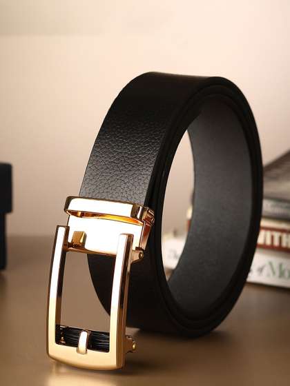 Provogue Men Textured
                      Leather Belt