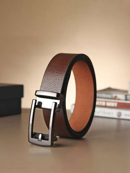 Provogue Men Textured
                    Leather Belt