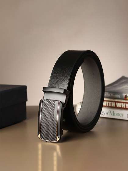 Provogue Men Textured
                    Leather Belt