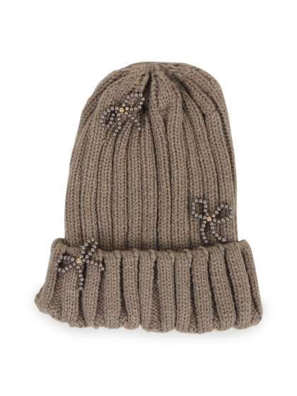 TIPY TIPY TAP Kids Bow
                    Detail Woollen Beanie