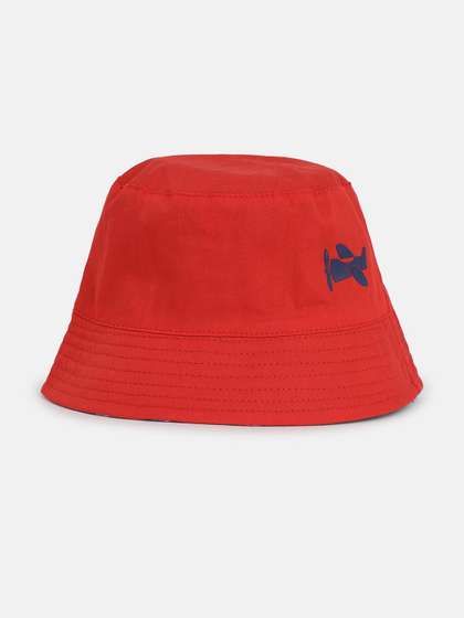 Chicco Boys Red Self
                    Design Bucket Hat
