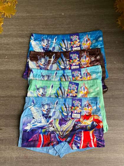 SHREE GANESH FASHION
                    Girls Pack Of 5 Cotton Briefs