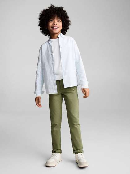 Mango Kids Boys Straight
                    Fit Chinos