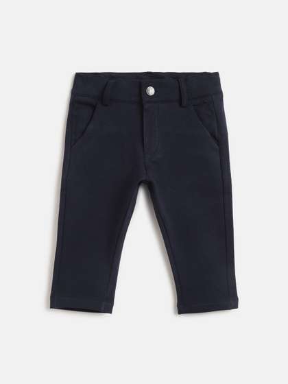 Chicco Boys Relaxed
                    Regular Fit Mid-Rise Cotton Trouser