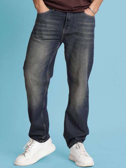 Bene Kleed Men Blue
                        Relaxed Fit Mid Rise Tinted Jeans