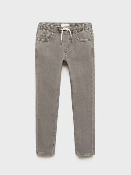 Mango Kids Boys Regular
                    Fit Stretchable Jeans