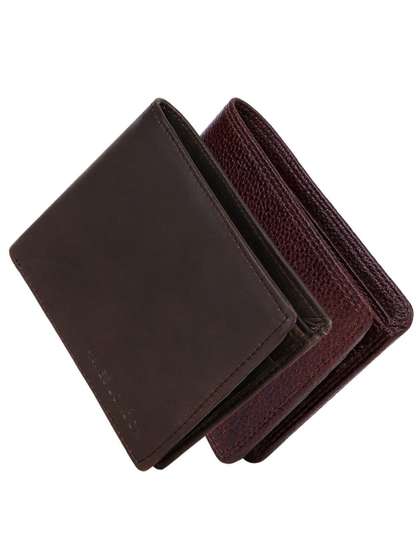 Hayes London Men Wallets
                    Pack of 2 Genuine Leather with RFID Blocking Combo