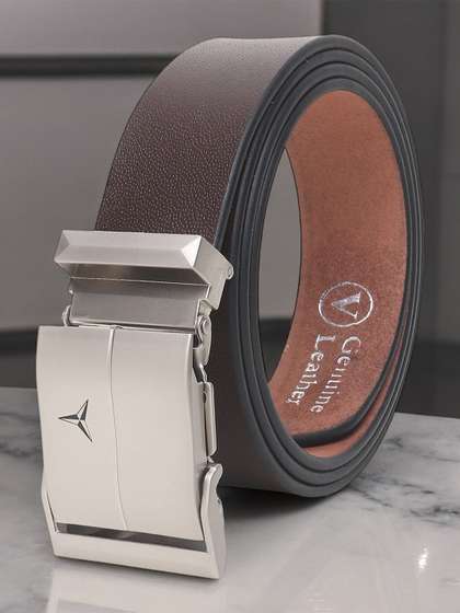 Provogue Men Textured
                    Leather Belt