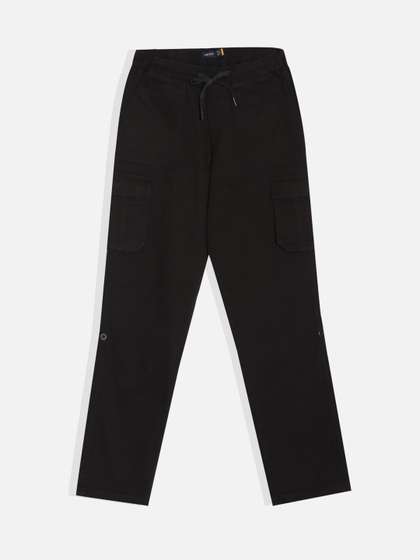 Allen Solly Junior Boys
                    Mid-Rise Cargos Trousers