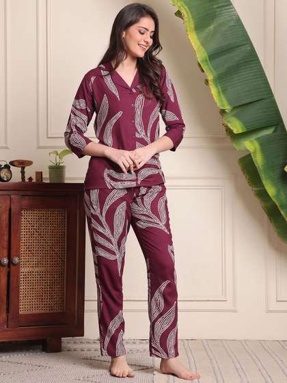 Claura Women Printed
                        Night suit