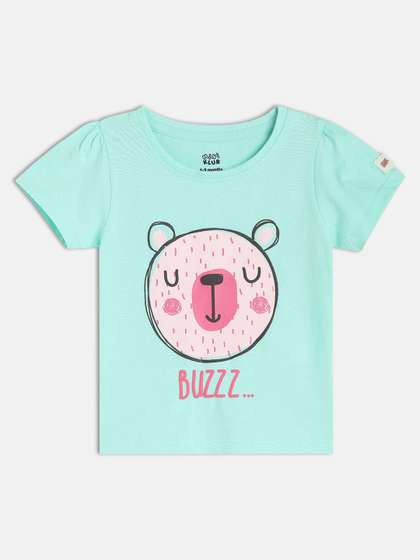 MINI KLUB Animal Print
                    Pure Cotton Top
