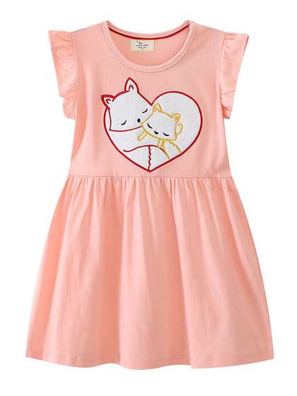 LULU & SKY Girls
                      Graphic Printed Nightdress