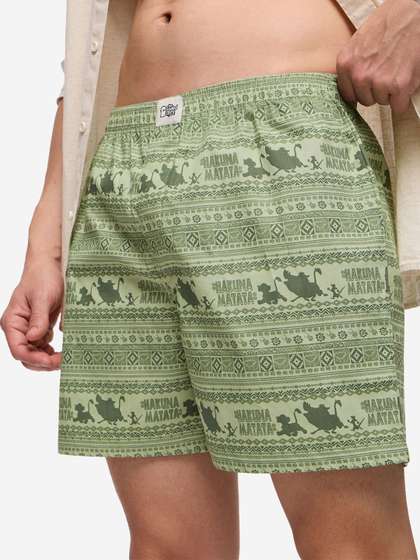 The Souled Store
                          Men The Lion King Green Boxers