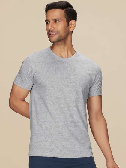 XYXX Pace Ultra
                        Breezy, Super Combed Cotton Solid Crew Neck
                        T-Shirt