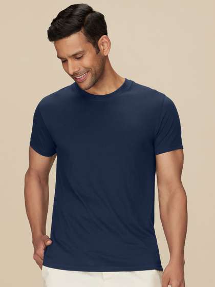 XYXX Pace Ultra
                        Breezy, Super Combed Cotton Solid Crew Neck
                        T-Shirt