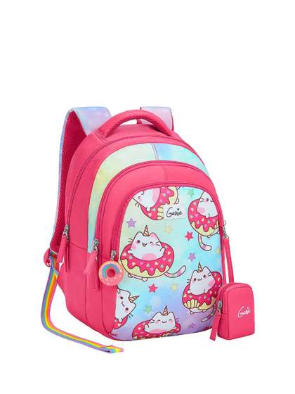 Genie Girls Graphic
                    Printed Backpack