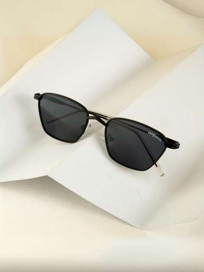 SUNGLASSIC Unisex
                        Rectangle Sunglasses with UV Protected Lens
                        Andreas-Full-Black