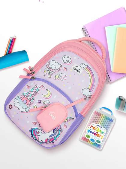 Genie Girls Graphic
                    Printed Backpack