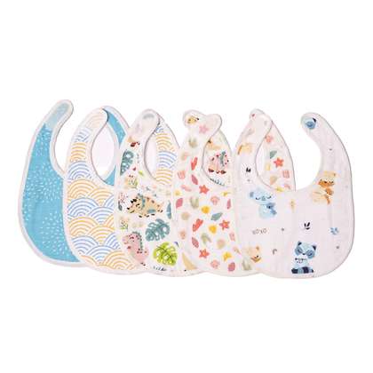 TIDY SLEEP Infants Pack
                    Of 5 Assorted Bibs