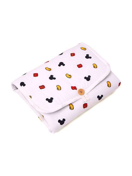 TIDY SLEEP Kids Pink
                    & Red Water Resistant Foldable On The Go Mat