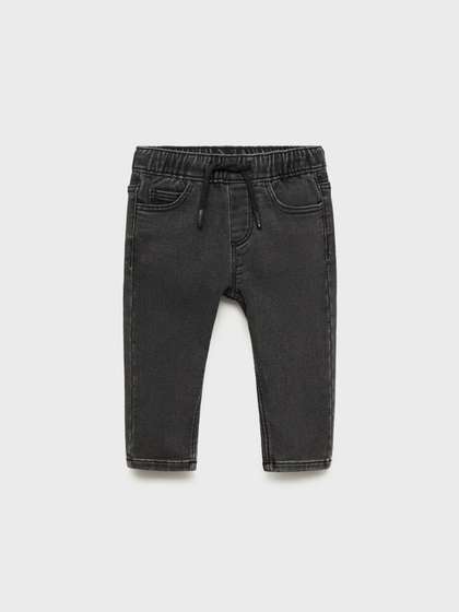 Mango Kids Boys Regular
                    Fit Mid-Rise Light Fade Stretchable Jeans