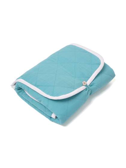 TIDY SLEEP Kids Sea
                    Green Water Resistant Foldable On The Go Mat