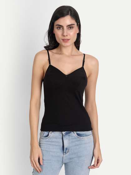 Aimly Straps Cotton
                        Bra Cum Camisole