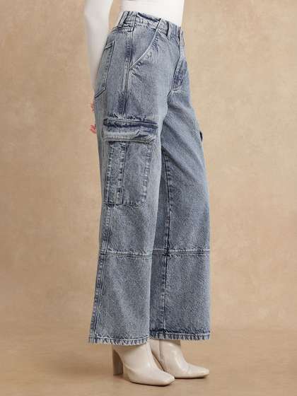 Price History of RAREISM Women Comfort Relaxed Fit High-Rise Heavy