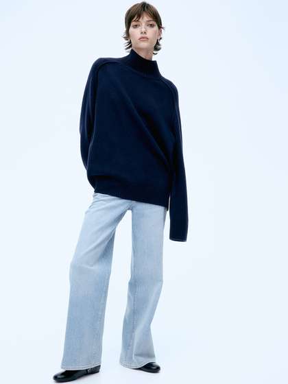 H&M Wide High Jeans
