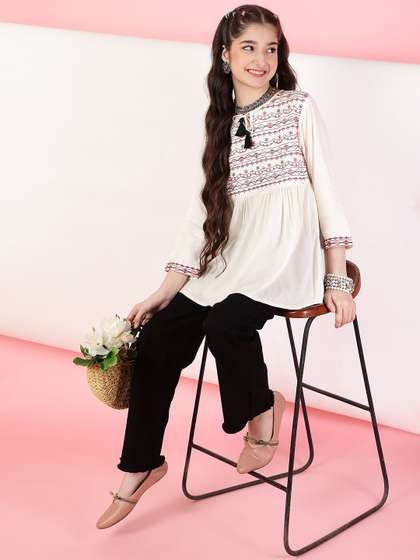 Ishti Embellished
                    Embroidered Top
