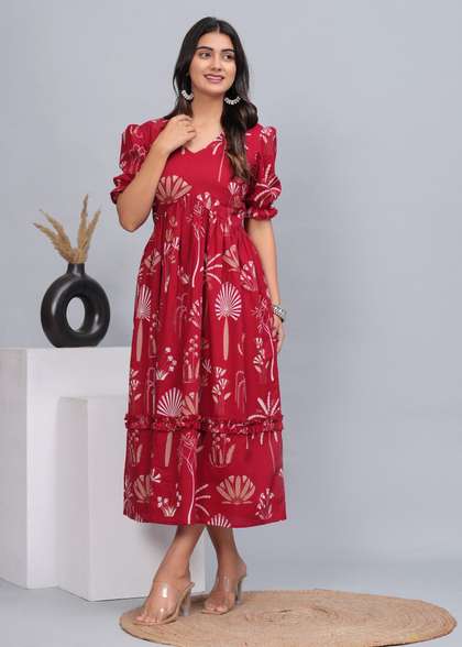 CTMTEX Empire Ethnic Dress