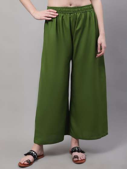 Valles365 by S.C. Women Flared Palazzos