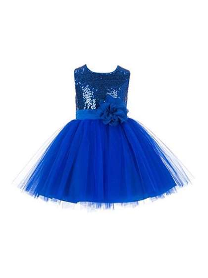 Wow Princess Girls
                    Embellished Net Gown Dress