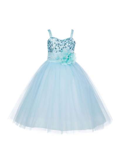 Wow Princess
                      Embellished Net A-Line Maxi Dress